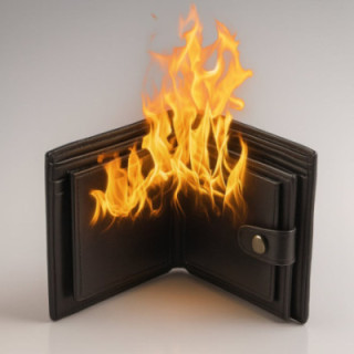 Portafoglio in Fiamme - Flame Wallet