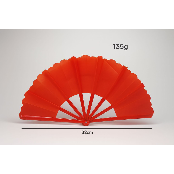 Ventaglio Ribelle Rosso - Red Rebel Magic Fan